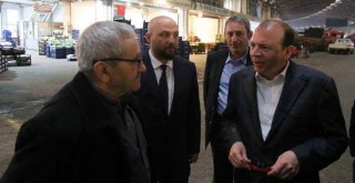 Bursa Ticaret Borsası’ndan Kent Hali’ne ziyaret